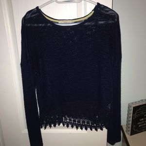 Blue sweater